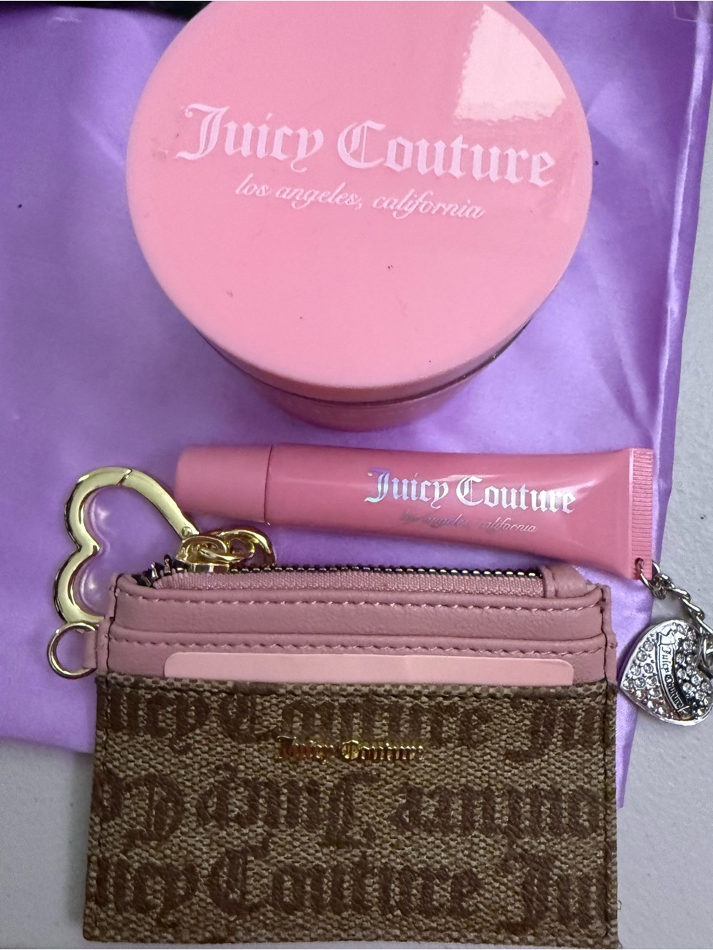 Juicy Couture Pink logo bundle